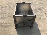 合肥钢制料箱,滁州网格折叠金属料箱
